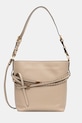 Pinko torebka worek damska skórzana beżowy 106339.A0QO