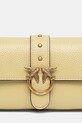 Pinko torebka skórzana żółty 105353.A2X6