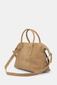 Akcesoria Patrizia Pepe torebka zamszowa 2B0145.L152 beżowy