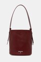Patrizia Pepe torebka damska skórzana bordowy 8B0287.L148
