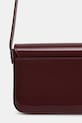 Akcesoria Patrizia Pepe torebka skórzana 8B0303.L125 bordowy