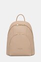 Patrizia Pepe plecak skórzany skóra licowa beżowy 8B0325.L001