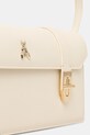 Patrizia Pepe torebka skórzana beżowy 8B0327.L061