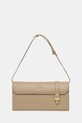Patrizia Pepe torebka skórzana skóra licowa beżowy 8B0327.L061