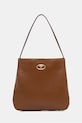 Kožená kabelka Joop! Dattilo Imke přírodní kůže hnědá 4140008437