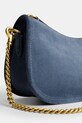 Coach torebka zamszowa Suede Waverly CDD78