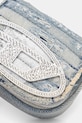 Diesel torebka crossbody damska bawełniana niebieski X08709.P8761