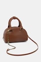 Akcesoria Diesel torebka damska skórzana 1DR 2.0 RDR DOME X10369.P8765 brązowy