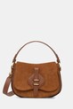Coccinelle torebka skórzana MAVERY SUEDE skóra licowa brązowy E1.U7H.18.02.01