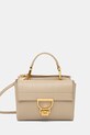 Coccinelle torebka skórzana ARLETTIS PLISSE skóra licowa beżowy E1.UD9.55.B7.01