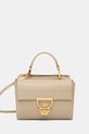 Coccinelle torebka skórzana ARLETTIS PLISSE skóra licowa beżowy E1.UD9.55.B7.01