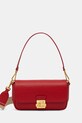 Coccinelle torebka skórzana C-ME LOCK skóra licowa czerwony E1.U4K.12.02.01