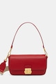 Coccinelle torebka skórzana C-ME LOCK skóra licowa czerwony E1.U4K.12.02.01