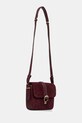 Barbour torebka zamszowa Rosa LBA0508 bordowy SS26