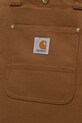 Carhartt WIP torebka bawełniana Bay Tote brązowy I036333.HZ01