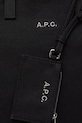 A.P.C. torebka bawełniana LE DRUMMER TOILE czarny COHMP.F67046