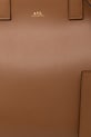 A.P.C. LE DRUMMER torebka shopper damska skórzana brązowy PXCCY.F67057