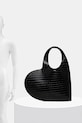 Coperni torebka skórzana Croco Double Heart COPBA113F6075