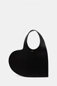 Coperni leather handbag Heart grain leather black COPBA14F6083