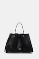 ERMANNO Firenze torebka shopper damska z imitacji skóry czarny 12402132