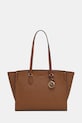 MICHAEL Michael Kors bőr táska nappa bőr barna 30R6GQ6T7L