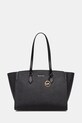 MICHAEL Michael Kors torebka skórzana skóra licowa czarny 30R6GQ6T7L