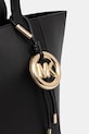 Kožená kabelka MICHAEL Michael Kors čierna 30R6G9JT6L