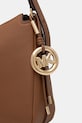 Kožená kabelka MICHAEL Michael Kors hnedá 30F5GY5M6L
