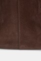 Akcesoria Yuzefi torebka shopper damska zamszowa XL MOCHI YUZRS26.HB.XLM.S026 brązowy