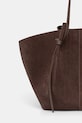 Yuzefi torebka shopper damska zamszowa XL MOCHI brązowy YUZRS26.HB.XLM.S026