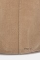 Akcesoria Yuzefi torebka shopper damska zamszowa LARGE MOCHI YUZSS26.HB.LM.S007 beżowy