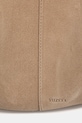 Akcesoria Yuzefi torebka shopper damska zamszowa LARGE MOCHI YUZSS26.HB.LM.S007 beżowy