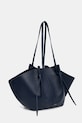 Yuzefi torebka shopper damska skórzana LARGE MOCHI YUZSS26.HB.LM.L063 granatowy SS26