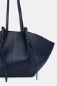 Akcesoria Yuzefi torebka shopper damska skórzana LARGE MOCHI YUZSS26.HB.LM.L063 granatowy