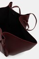 Yuzefi torebka shopper damska skórzana LARGE MOCHI bordowy YUZSS26.HB.LM.L071