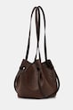 Yuzefi torebka shopper damska MOCHI YUZSS26.HB.MO.F012 brązowy SS26