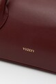 Yuzefi kabelka typu baguette dámska kožená OYSTER SHOULDER BAG MINI burgundské YUZSS26.HB.OSM.L071