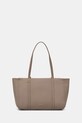 Calvin Klein kabelka typu shopper dámska z imitácie kože béžová LV04F3424G