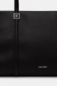 Calvin Klein kabelka typu shopper dámska z imitácie kože čierna LV04F3424G