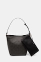 Calvin Klein kabelka typu košík dámska z imitácie kože čierna LV04F3365G