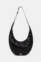 Calvin Klein torebka rogal damska z imitacji skóry czarny LV04F3446G