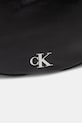 Calvin Klein torebka rogal damska z imitacji skóry czarny LV04F3446G