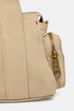 Calvin Klein torebka crossbody damska bawełniana beżowy LV04F3464G