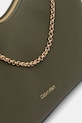 Calvin Klein klasična torbica ženska iz umetnega usnja zelena LV04F3495G
