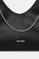 Calvin Klein Klasična torbica ženska iz umetnega usnja črna LV04F3495G