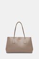 Calvin Klein torebka shopper damska z imitacji skóry brązowy LV04F3502G