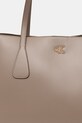 Calvin Klein torebka shopper damska z imitacji skóry brązowy LV04F3502G