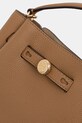 Tory Burch torebka skórzana Romy beżowy 179988