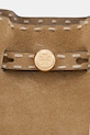 Tory Burch kabelka typu vak dámska semišová Romy béžová 183173