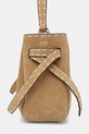 Tory Burch kabelka typu vak dámska semišová Romy 183173 béžová